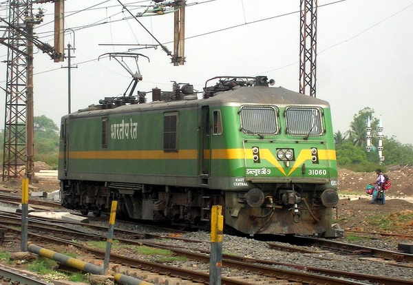 Gomoh, WAG-9, 31060, Indian Railways, Indian, Railways, India, Railway, IRFCA, loco, locomotive, engine, trains, train engine