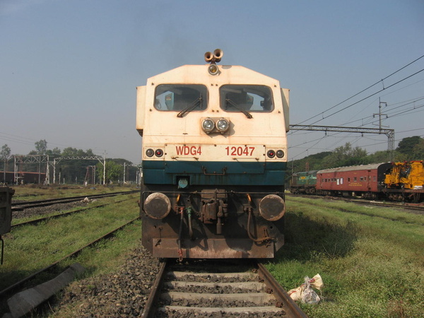 Hubli, WDG-4, 12047, Indian Railways, Indian, Railways, India, Railway, IRFCA, loco, locomotive, engine, trains, train engine