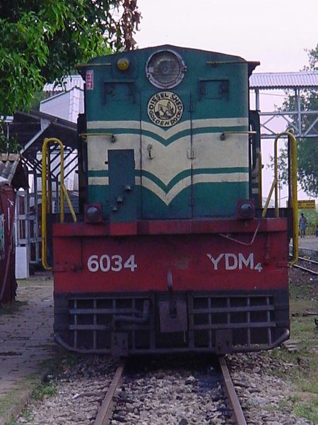 Golden Rock, YDM-4, 6034, Indian Railways, Indian, Railways, India, Railway, IRFCA, loco, locomotive, engine, trains, train engine