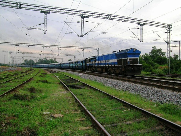 Siliguri Jn, WDP-4, 20001, Indian Railways, Indian, Railways, India, Railway, IRFCA, loco, locomotive, engine, trains, train engine