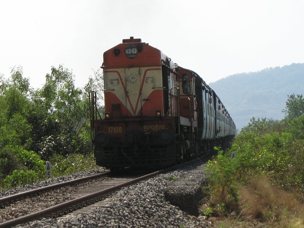 Ernakulam, WDM-2, 17108, Indian Railways, Indian, Railways, India, Railway, IRFCA, loco, locomotive, engine, trains, train engine