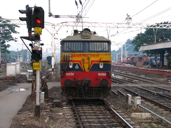 Kalyan, WCAM-3, 21935, Indian Railways, Indian, Railways, India, Railway, IRFCA, loco, locomotive, engine, trains, train engine