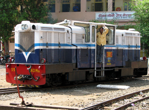 Tindharia (Siliguri), NDM-6, 605, Indian Railways, Indian, Railways, India, Railway, IRFCA, loco, locomotive, engine, trains, train engine