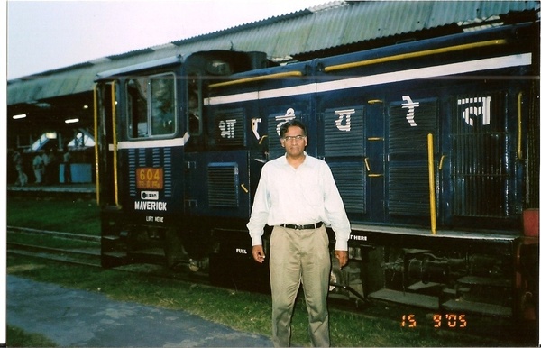 Tindharia (Siliguri), NDM-6, 604, Indian Railways, Indian, Railways, India, Railway, IRFCA, loco, locomotive, engine, trains, train engine