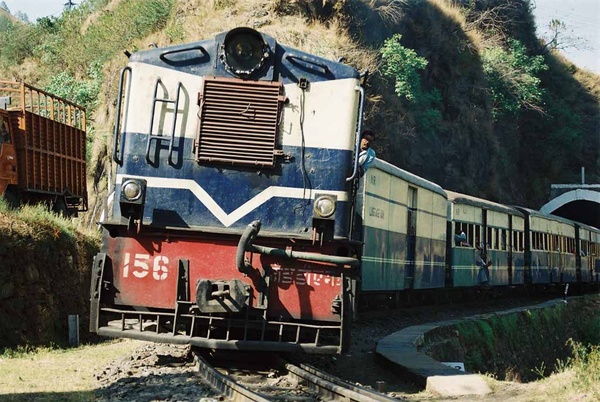 Kalka, ZDM-3, 156, Indian Railways, Indian, Railways, India, Railway, IRFCA, loco, locomotive, engine, trains, train engine