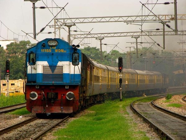 Lucknow, WDM-3D, 11155, Indian Railways, Indian, Railways, India, Railway, IRFCA, loco, locomotive, engine, trains, train engine