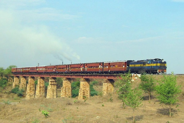 Motibagh, Nagpur, ZDM-3, 163, Indian Railways, Indian, Railways, India, Railway, IRFCA, loco, locomotive, engine, trains, train engine