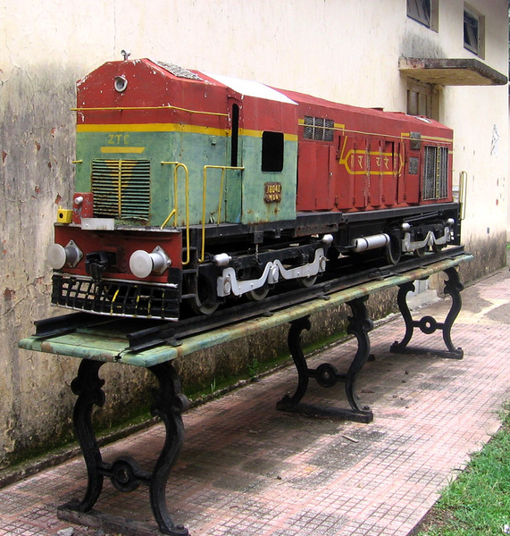 National Railway Museum, Delhi, WDM-2, 18040, Indian Railways, Indian, Railways, India, Railway, IRFCA, loco, locomotive, engine, trains, train engine