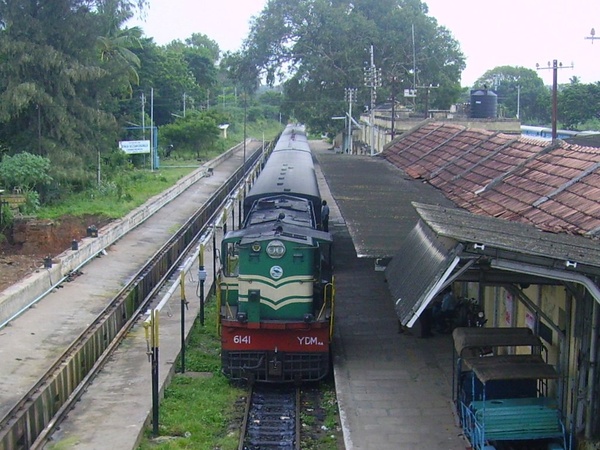 Golden Rock, YDM-4, 6141, Indian Railways, Indian, Railways, India, Railway, IRFCA, loco, locomotive, engine, trains, train engine