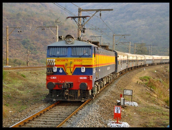 Kalyan, WCAM-3, 21935, Indian Railways, Indian, Railways, India, Railway, IRFCA, loco, locomotive, engine, trains, train engine