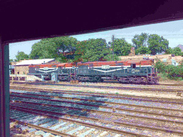 Ratlam, WDM-2, 17359, Indian Railways, Indian, Railways, India, Railway, IRFCA, loco, locomotive, engine, trains, train engine