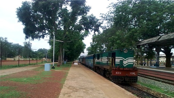 Golden Rock, YDM-4, 6312, Indian Railways, Indian, Railways, India, Railway, IRFCA, loco, locomotive, engine, trains, train engine