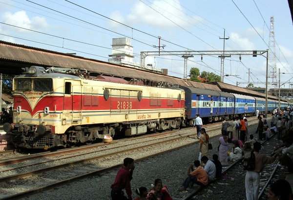 Valsad, WCAM-1, 21838, Indian Railways, Indian, Railways, India, Railway, IRFCA, loco, locomotive, engine, trains, train engine