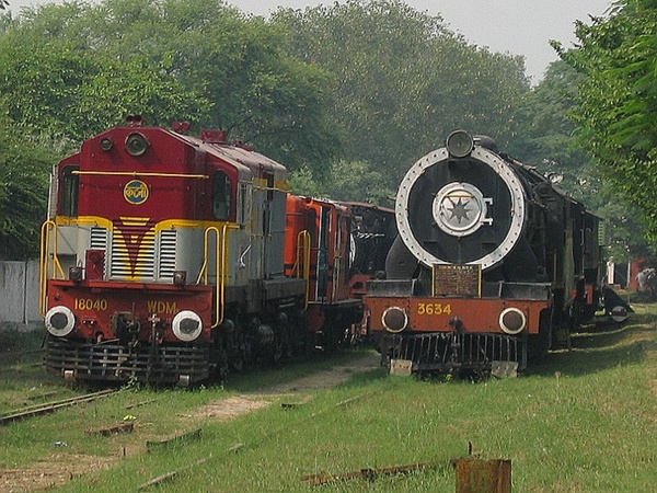 National Railway Museum, Delhi, WDM-2, 18040, Indian Railways, Indian, Railways, India, Railway, IRFCA, loco, locomotive, engine, trains, train engine