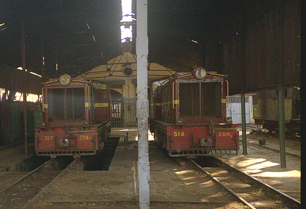 Dhaulpur, ZDM-5, 514, Indian Railways, Indian, Railways, India, Railway, IRFCA, loco, locomotive, engine, trains, train engine