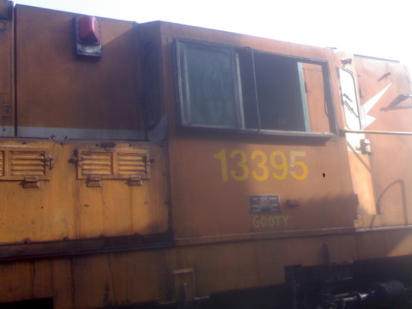 Maula Ali, WDG-3A, 13395, Indian Railways, Indian, Railways, India, Railway, IRFCA, loco, locomotive, engine, trains, train engine