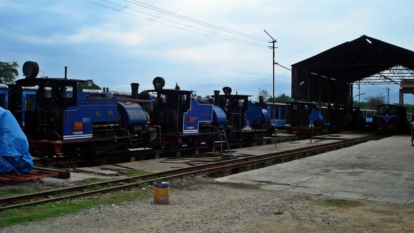 Tindharia (Siliguri), NDM-6, 604, Indian Railways, Indian, Railways, India, Railway, IRFCA, loco, locomotive, engine, trains, train engine