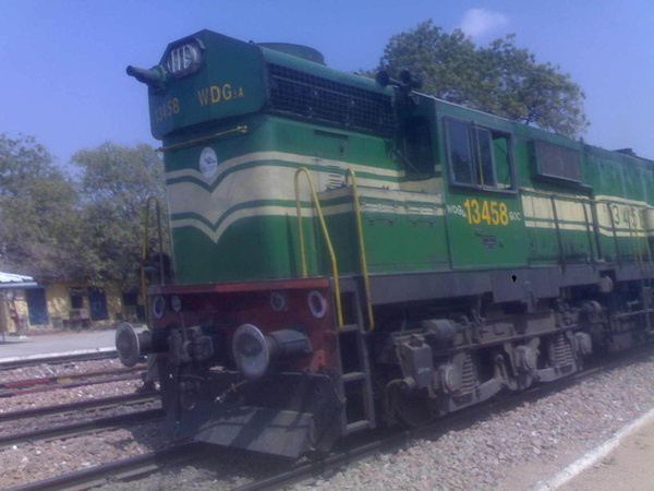 Golden Rock, WDG-3A, 13458, Indian Railways, Indian, Railways, India, Railway, IRFCA, loco, locomotive, engine, trains, train engine