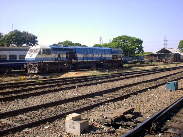 Siliguri Jn, WDP-4, 20001, Indian Railways, Indian, Railways, India, Railway, IRFCA, loco, locomotive, engine, trains, train engine