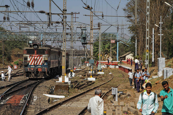 Kalyan, WAG-7, 27408, Indian Railways, Indian, Railways, India, Railway, IRFCA, loco, locomotive, engine, trains, train engine