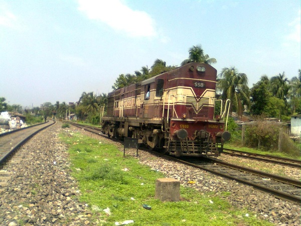 Kurla, WDM-2, 17608, Indian Railways, Indian, Railways, India, Railway, IRFCA, loco, locomotive, engine, trains, train engine
