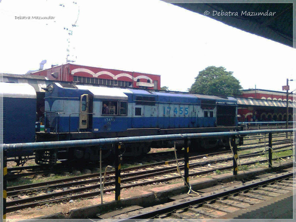 Raipur, WDM-2, 17455, Indian Railways, Indian, Railways, India, Railway, IRFCA, loco, locomotive, engine, trains, train engine