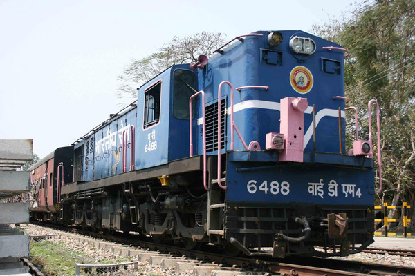 Rangarapara North Jn, YDM-4, 6488, Indian Railways, Indian, Railways, India, Railway, IRFCA, loco, locomotive, engine, trains, train engine
