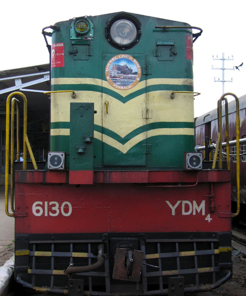 Golden Rock, YDM-4, 6130, Indian Railways, Indian, Railways, India, Railway, IRFCA, loco, locomotive, engine, trains, train engine