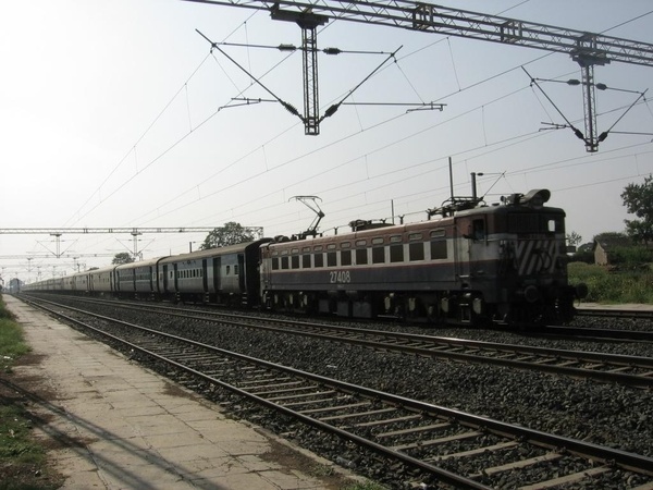 Kalyan, WAG-7, 27408, Indian Railways, Indian, Railways, India, Railway, IRFCA, loco, locomotive, engine, trains, train engine