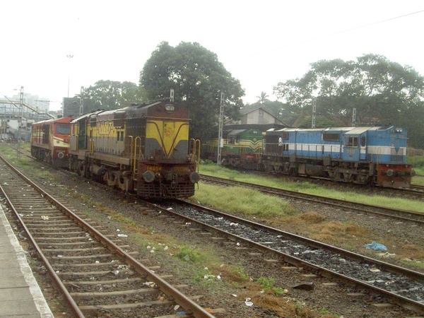 Erode, WDM-3D, 11113, Indian Railways, Indian, Railways, India, Railway, IRFCA, loco, locomotive, engine, trains, train engine