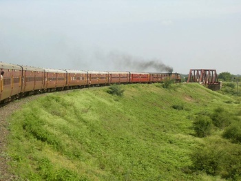 Jaipur to Purna on the Meenakshi Express