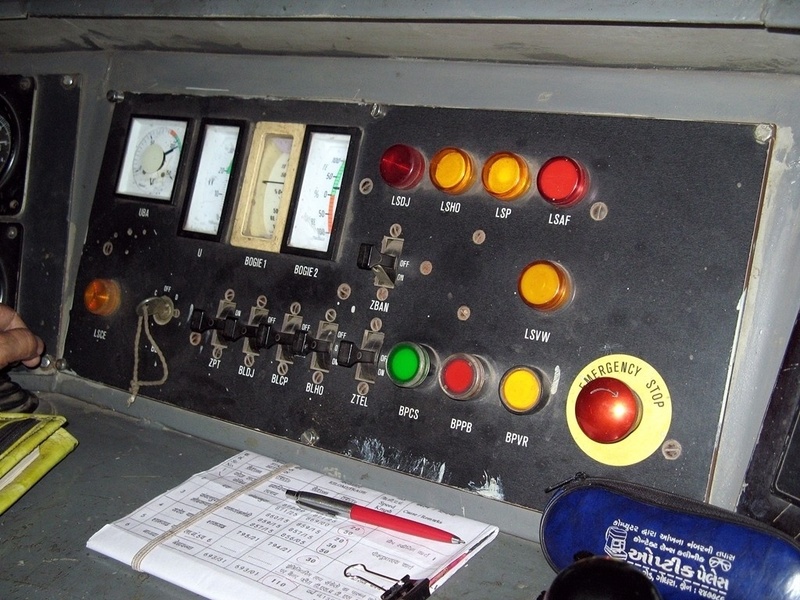 Detailed view-Panel-A-WAP7 loco