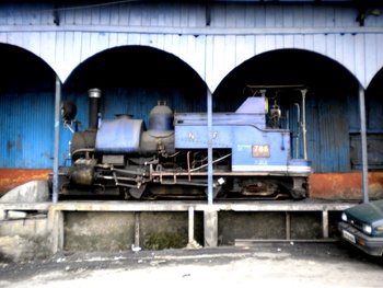 786 AJAX at Darjeeling Steam Shed