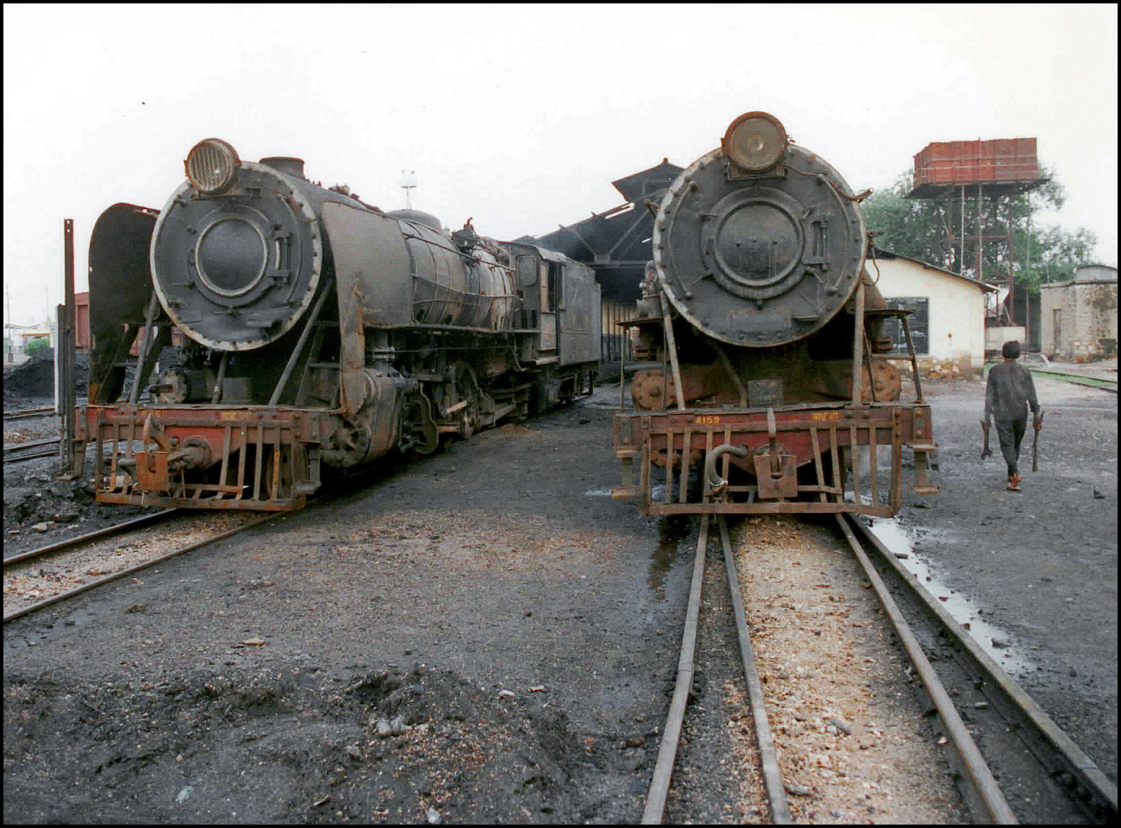 Wankaner steam shed