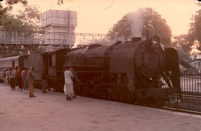 Steam Loco at Chittorgarh_1992