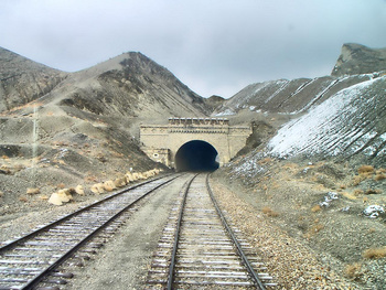 The other (lesser known) end of Khojak Tunnel