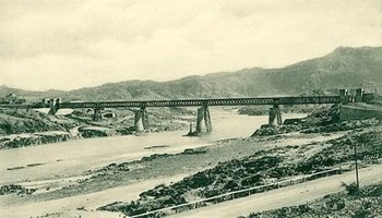 Attock bridge, 1910