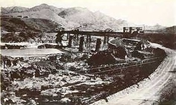 Attock bridge, 1910