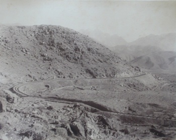 View of Bolan Pass Railway. William Edge, 1890.