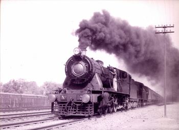 Steam Locomotive working on North Western Railways