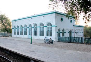 Saloon Siding of the Nawab of Bahawalpur at Bahawalpur Railway Station