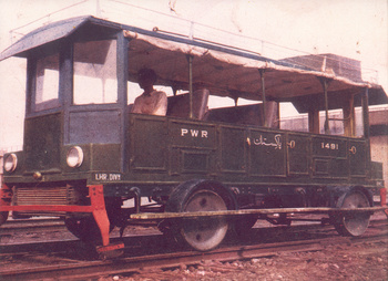 Inspection Car used on Pakistan Western Railways PWR (West Pakistan till 1971).