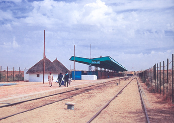 Railway Station at Zero Point, Khokropar at Indo-Pak Border