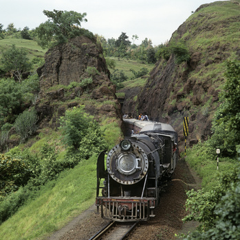 Rolling down the ghats near Mhow