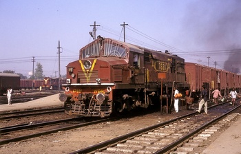 WDM-2 17881  at  Ludhiana
