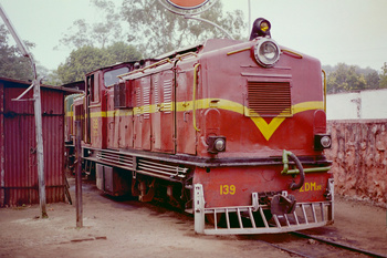 Nainpur Jn., ZDM-2R 139 on fuelling point