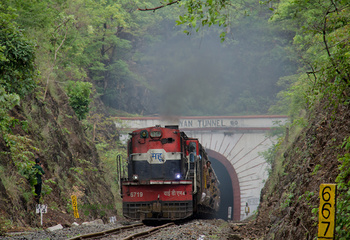 The Spiralling Railway lines in Melghat Tiger Reserve
