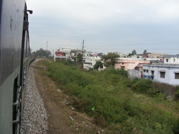 Entering Suburban Dehradun: Dehradun smells like a hill station, and that smell is as obvious as low as as this place. 