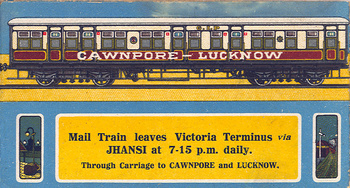 1918 GIPR Timetable