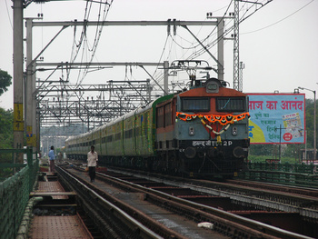 Nizamuddin-Pune-Nizamuddin inaugural run.